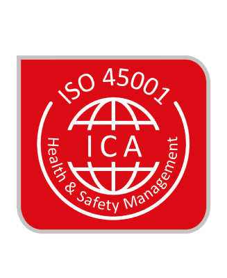 ISO 45001 certification logo
